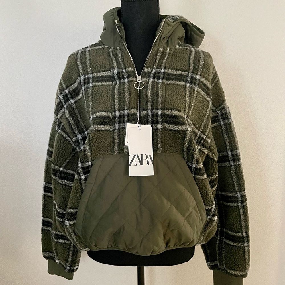 NWT Zara Combination Jacket
